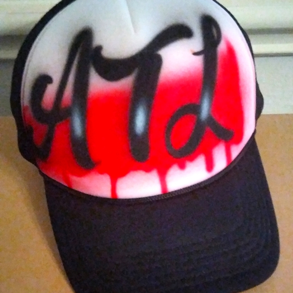 Atlanta Trucker Airbrushed Hat
